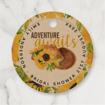 L'aventure Attend Fleurs de Tournesol Rustiques Ba