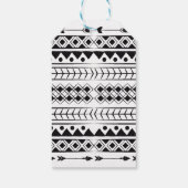 Étiquettes-cadeau L'aventure commence Teepee Baby shower Favoriser é (Dos)