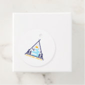 Étiquettes Cadeau L'aventure du camping (En situation)