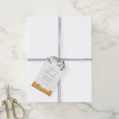 Étiquettes-cadeau Le Baby shower de verdure Can Bee (Avec de la ficelle)