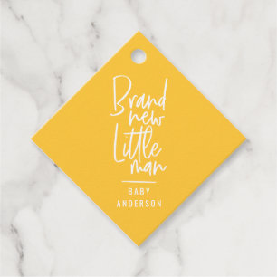 Étiquettes Cadeau Le baby shower moderne de bébé vous remercient