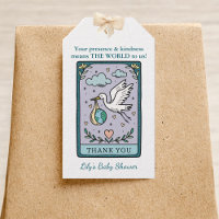 Le Baby shower Tarot Le Merci mondial est favorabl