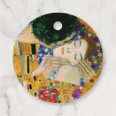 Étiquettes Cadeau Le baiser de Gustav Klimt (Dos)