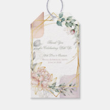 Le cadre doré floral Wedding