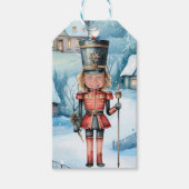 Étiquettes-cadeau Le Casse-Noisette "remplace le visage" Noël (Devant)