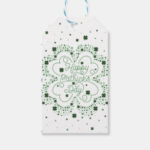 Étiquettes-cadeau Le jour de St Patrick heureux/étiquette de cadeau