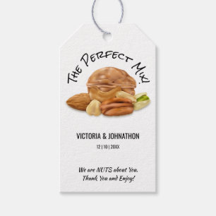 Étiquettes-cadeau Le Merci parfait pour mélanger les noix Traiteme