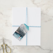 Étiquettes-cadeau Le Mont Fuji et le Snowman (With Twine)