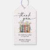 Étiquettes-cadeau Le nouveau chapitre commence la Fête des mariées F (Devant)