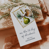 Étiquettes-cadeau Le premier jour de Noël