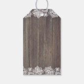 Étiquettes-cadeau Le souffle du bébé et les fleurs roses Mariage rus (Dos)