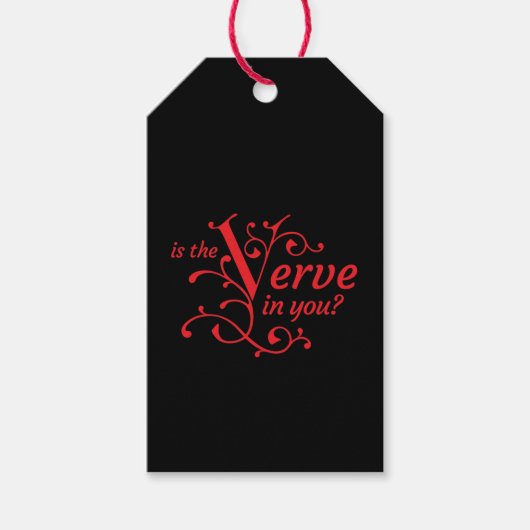Étiquettes-cadeau Le Verve est-il en vous ? (Devant)