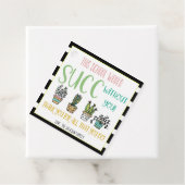 Étiquettes Cadeau L'école pourrait SUCC sans vous Succulent étiquett (En situation)