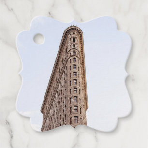 Étiquettes Cadeau l'emblématique bâtiment de la flatiron