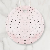 Étiquettes Cadeau Lemonade rose moderne 1er anniversaire (Dos)