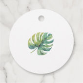 Étiquettes Cadeau Les animaux de la jungle sauvage (Dos)