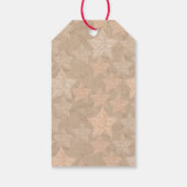 Étiquettes-cadeau Les arbres de Noël. (Dos)