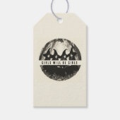 Étiquettes-cadeau "Les Filles Seront Des Filles | Halloween à thème  (Devant)