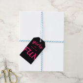 Étiquettes-cadeau les filles veulent juste s'amuser (Avec de laficelle)