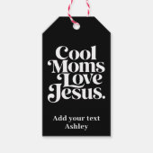 Étiquettes-cadeau Les mamans cool aiment Jésus (Devant)