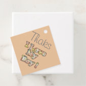 Étiquettes Cadeau Les Pères aiment et Gratitude (En situation)