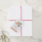 Étiquettes-cadeau Les petits animaux de ferme Anniversaire Merci (Avec de la ficelle)
