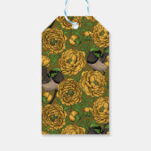 Étiquettes-cadeau Les pivoines et les brunes (Dos)