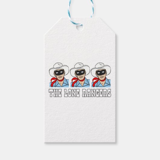 Étiquettes-cadeau Les Rangers solitaires (Devant)