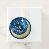 Étiquettes Cadeau Les rêves deviennent vraiment Vraiment Moon Stars  (En situation)