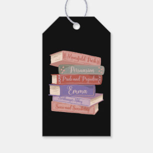 Étiquettes-cadeau Les romans de Jane Austen V