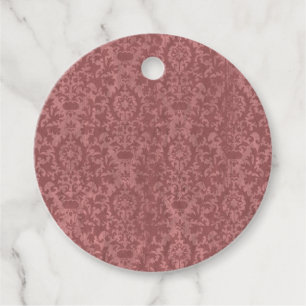 Étiquettes Cadeau Les tons victoriens de la flore mauve