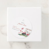 Étiquettes Cadeau Let's Par-tee Golf Baby Shower (En situation)