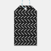 Étiquettes-cadeau Lettre initiale monogramme N (Devant)