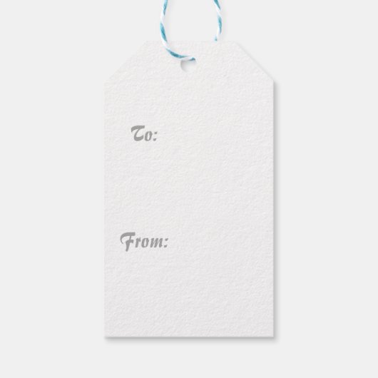 Étiquettes-cadeau Lettre T Monogramme médiéval Art Nouveau (Dos)