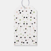 Étiquettes-cadeau Lettres de chalut faites avec papier Kraft d'amour (Dos)