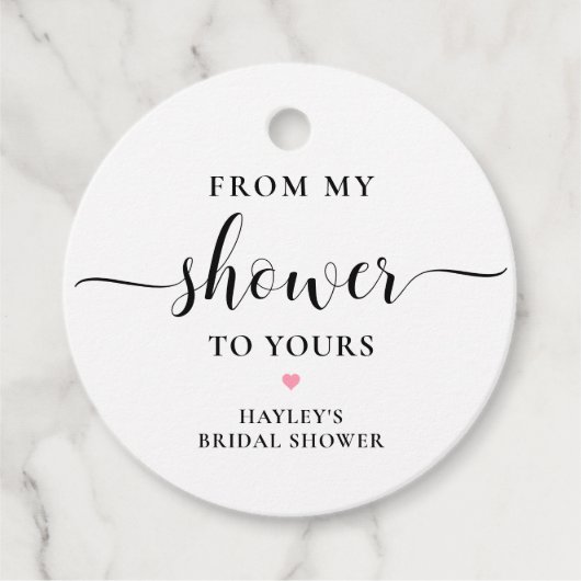 Étiquettes Cadeau Leyton De Ma Douche À Ton Savon (Devant)