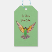 Étiquettes-cadeau Liberté Bird Custom (Dos)