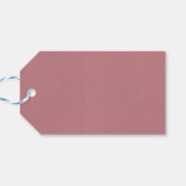 Étiquettes-cadeau Lignes flottantes incorporées (Dos Horizontal)