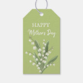 Étiquettes-cadeau Lily de la Vallée des Mères (Devant)