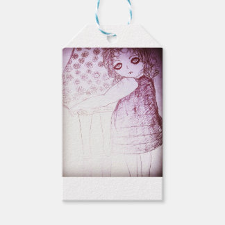 Étiquettes-cadeau Lily était une petite fille