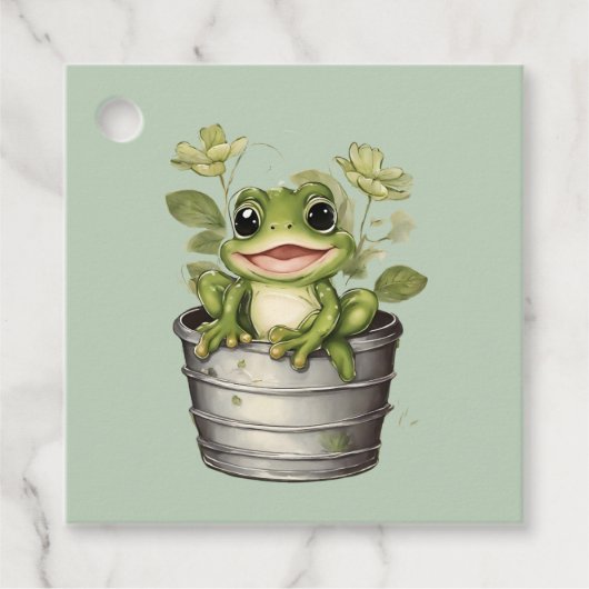 Étiquettes Cadeau Lily Pads de la vie (Devant)