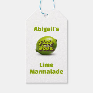Étiquettes-cadeau Lime Marmalade