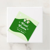 Étiquettes Cadeau Lime Verte Citrus Fiesta Final Bachelorette (En situation)