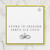 Étiquettes Cadeau Limoncello (Dos)