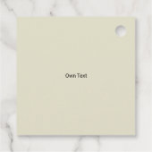 Étiquettes Cadeau Limoncello Maison Taupe Tendance (Dos)