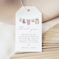 Linge de bébé bleu Little Cowboy Baby Shower