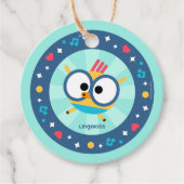 Étiquettes Cadeau Lingokids Party avec Billy (Devant)