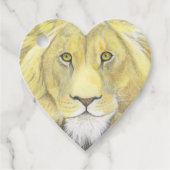Étiquettes Cadeau Lion (Devant)