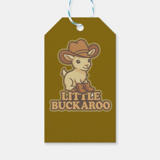 Étiquettes-cadeau Little Buckaroo Gift Tag (Devant)