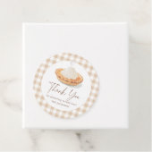 Étiquettes Cadeau Little Cutie Pie Rustique Baby shower Automne (En situation)